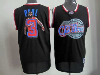nba los angeles clippers #3 paul black[limited edition]