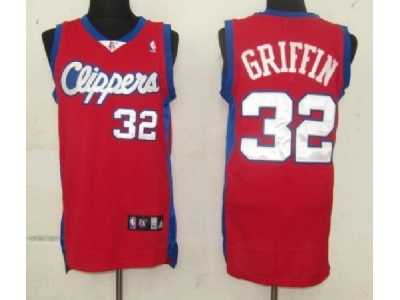 nba los angeles clippers #32 griffin red(swingman)
