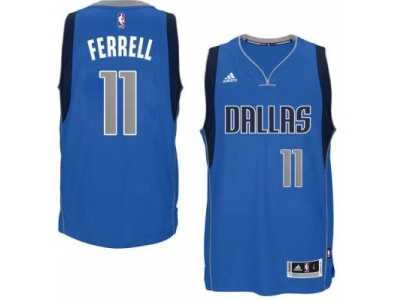 Men\'s Dallas Mavericks #11 Yogi Ferrell adidas Royal Blue Swingman climacool Jersey