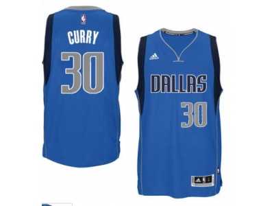Men\'s Dallas Mavericks #30 Seth Curry adidas Royal Blue Swingman climacool Jersey