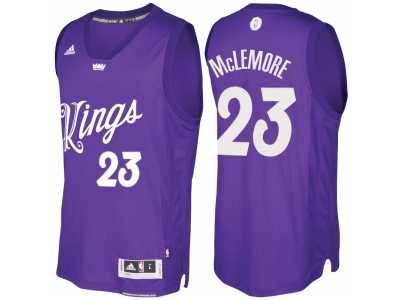Men's Sacramento Kings #23 Ben McLemore Purple 2016 Christmas Day NBA Swingman Jersey