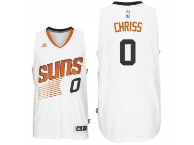 Men's Phoenix Suns #0 Marquese Chriss White Home Swingman Jersey