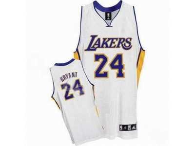 kids Los Angeles Lakers #24 Kobe Bryant white