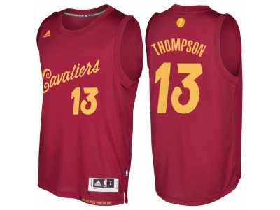 Men\'s Cleveland Cavaliers #13 Tristan Thompson 2016 Christmas Day Burgundy NBA Swingman Jersey