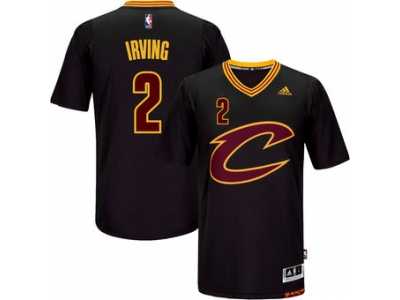Men's Cleveland Cavaliers #2 Kyrie Irving adidas Black Pride Swingman Jersey