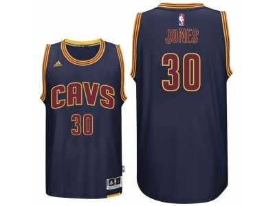 Men's Cleveland Cavaliers #30 Dahntay Jones New Swingman Alternate Navy Jersey