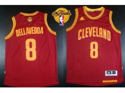 NBA Revolution 30 Cleveland Cavaliers #8 Matthew Dellavedova Red The Finals Patch Stitched Jerseys