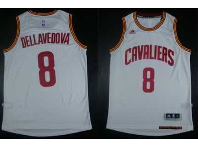 NBA Revolution 30 Cleveland Cavaliers #8 Matthew Dellavedova White Stitched Jerseys