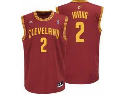 nba Cleveland Cavaliers #2 Kyrie Irving Red[Revolution 30 Swingman]