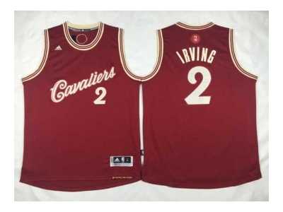 nba cleveland cavaliers #2 irving red[2015 Christmas edition]
