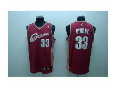 nba cleveland cavaliers #33 oneal regular red