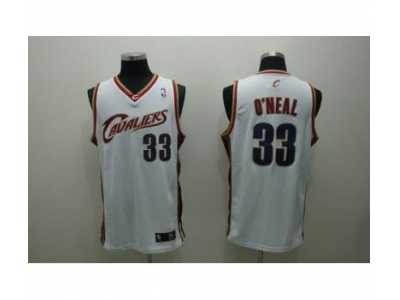 nba cleveland cavaliers #33 oneal regular white