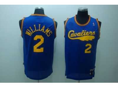 nba fans Cleveland Cavaliers #2 williams swingman blue