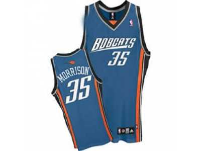 Charlotte Bobcats #35 Adam Morrison Swingman Alternate Jersey blue