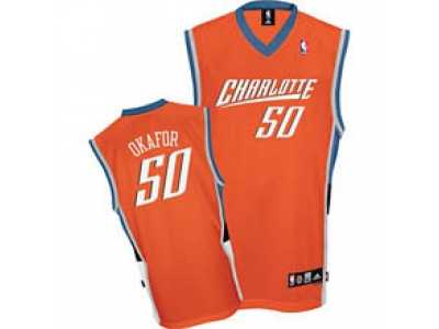 Charlotte Bobcats #50 Emeka Okafor Swingman orange
